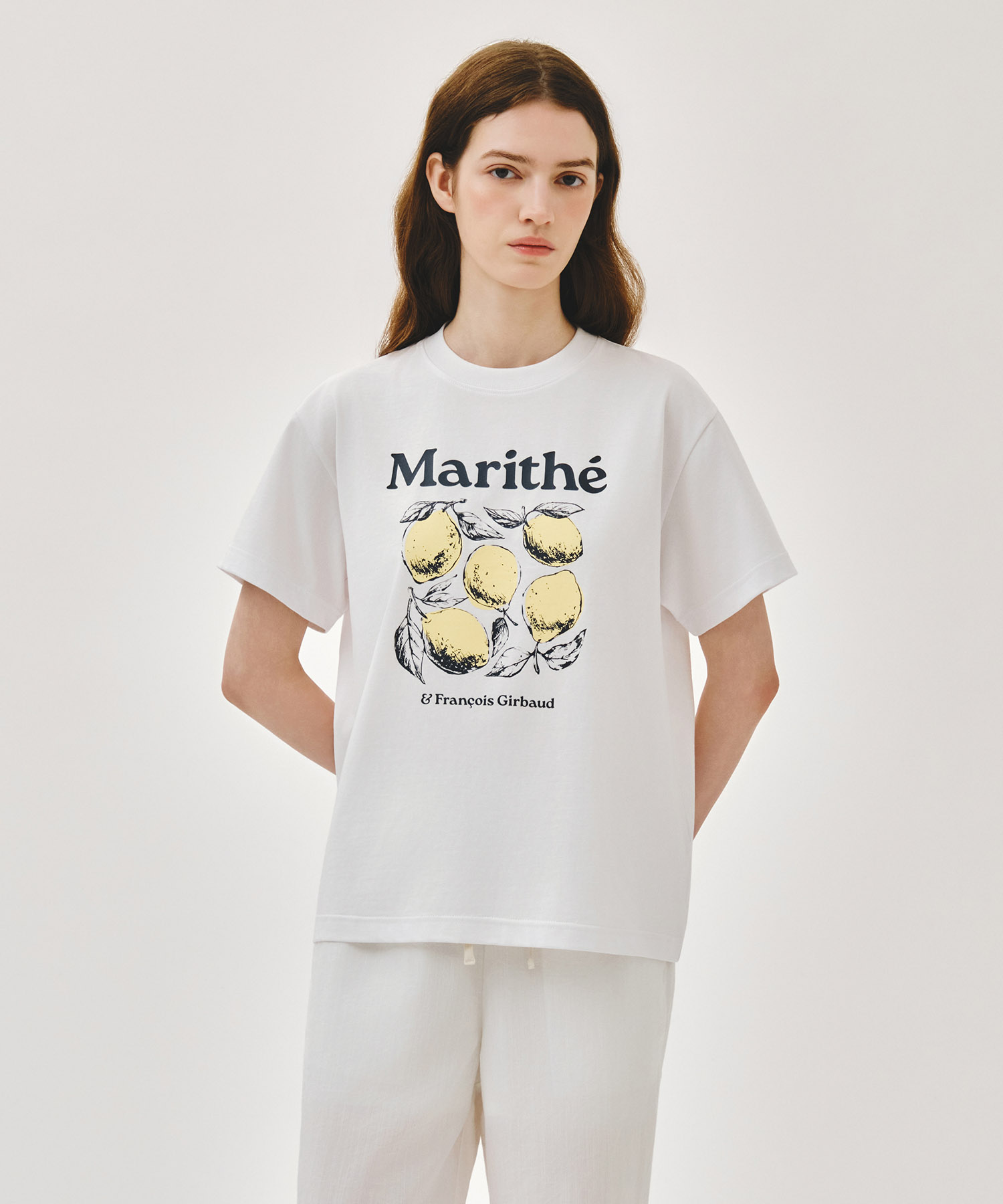 AEROCOOL LEMON GRAPHIC TEE white