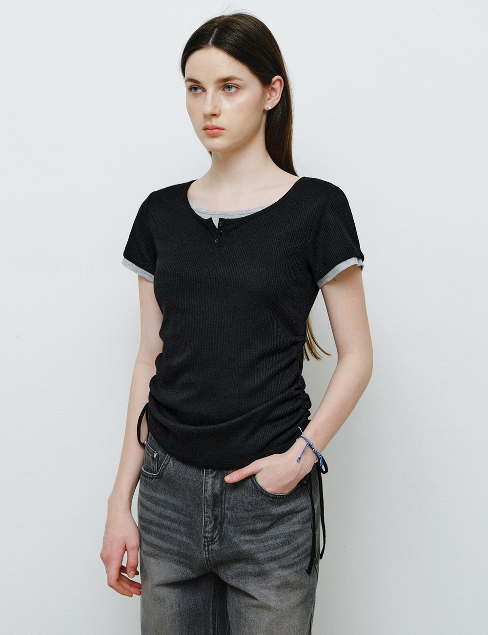 рубашка черный MDTS097BLACK