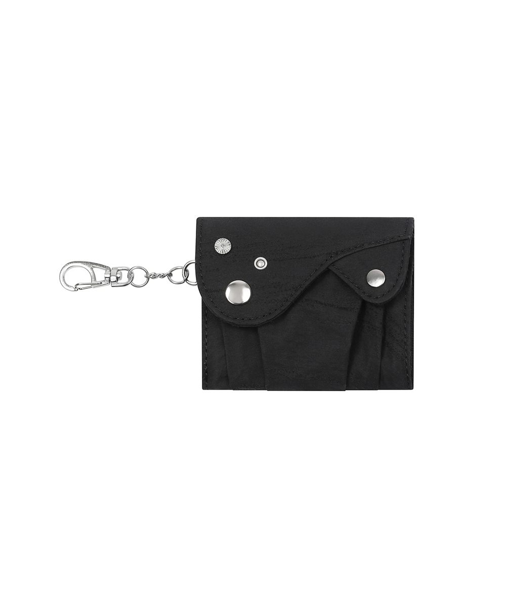 [шерстянойX] Puff wallet BLACK