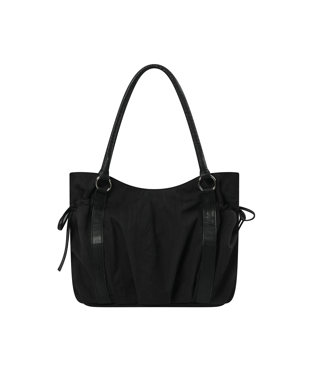 [шерстянойX] Puff bag BLACK
