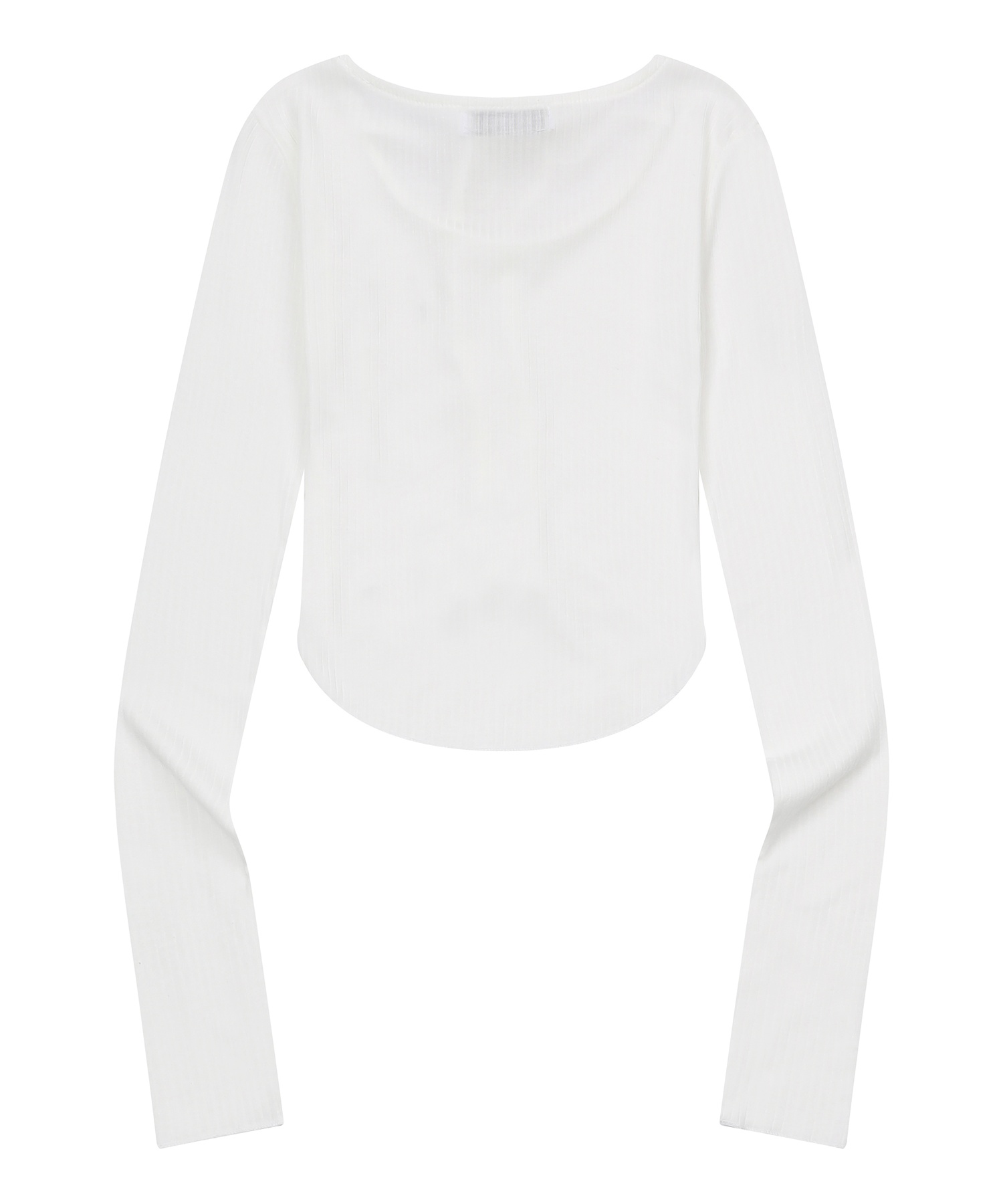 VERION STRAP RIBBON LONG SLEEVE T (4COLOR)