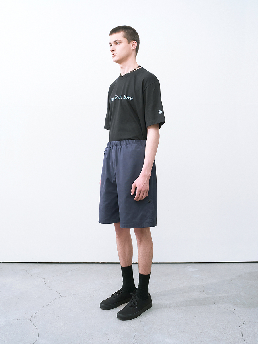 Oxford Rollup Easy Shorts Navy