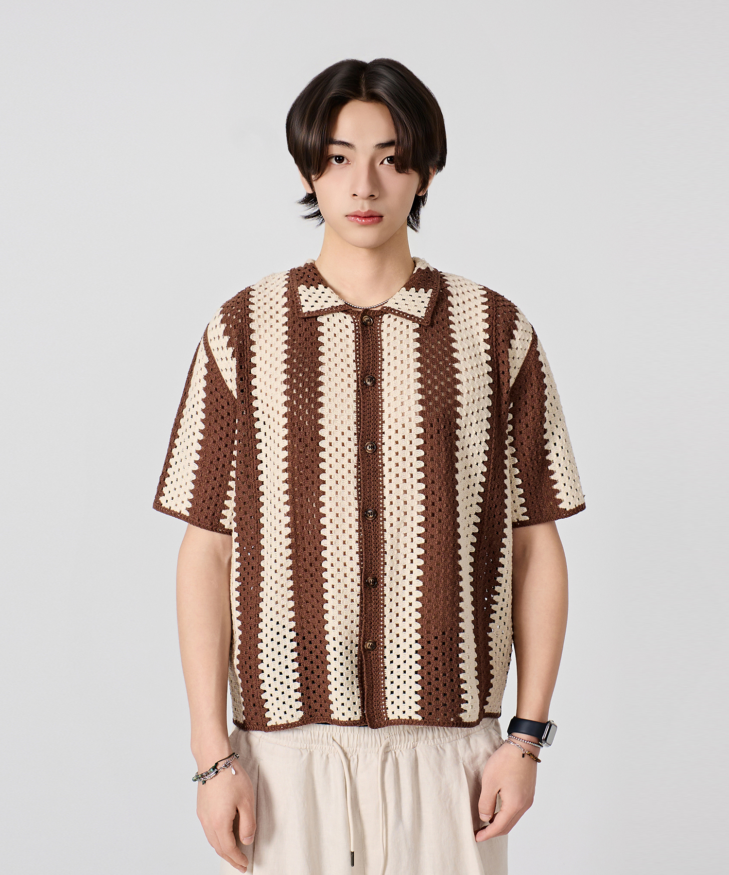 HAWAIIAN CROCHET KNIT_4 COLOR