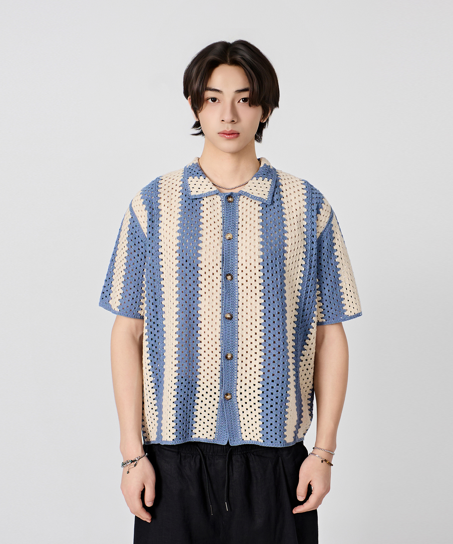 HAWAIIAN CROCHET KNIT_4 COLOR