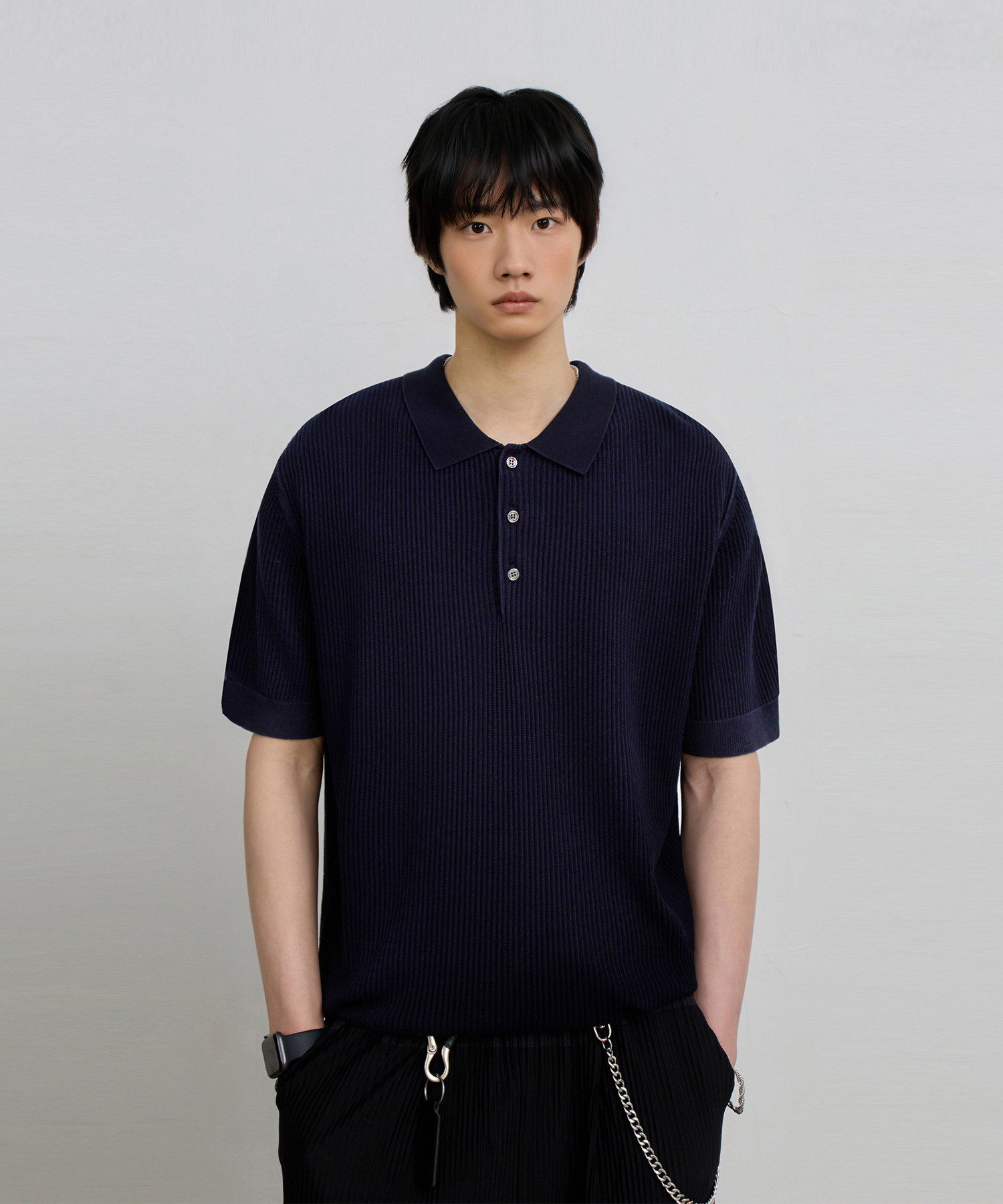 © EVERYONE’S SUMMER WOOL HALF KNIT_HACHI 4 COLOR