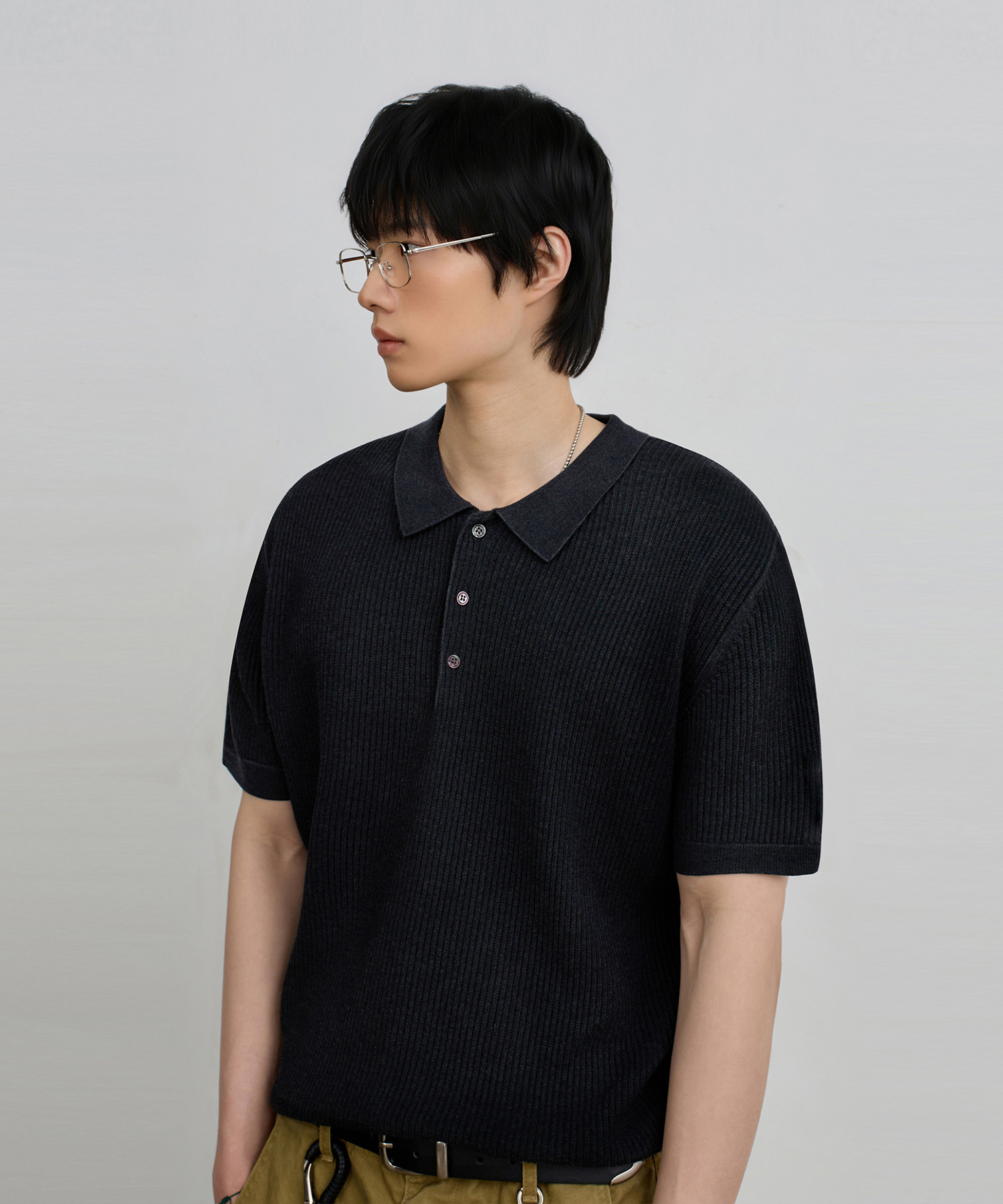 © EVERYONE’S SUMMER WOOL HALF KNIT_HACHI 4 COLOR
