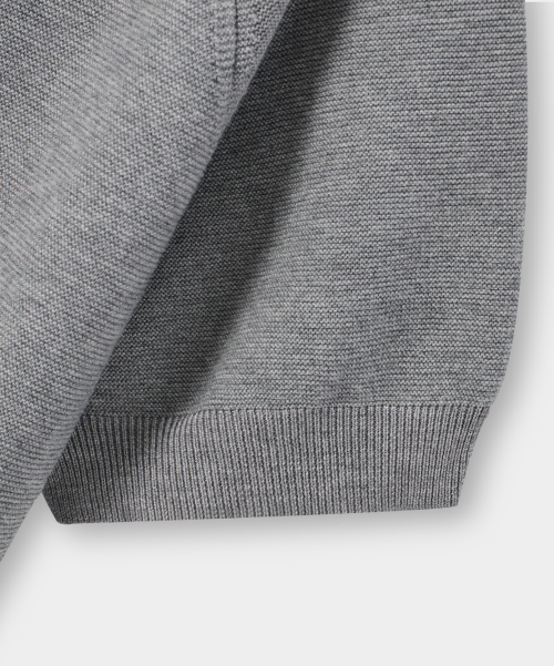 [10th Anniversary Project] © Everyone's Summer Wool Half Knit_Henley Neck 4 COLOR thumbnail 4