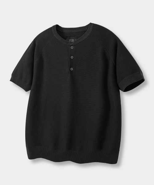[10th Anniversary Project] © Everyone's Summer Wool Half Knit_Henley Neck 4 COLOR thumbnail 18