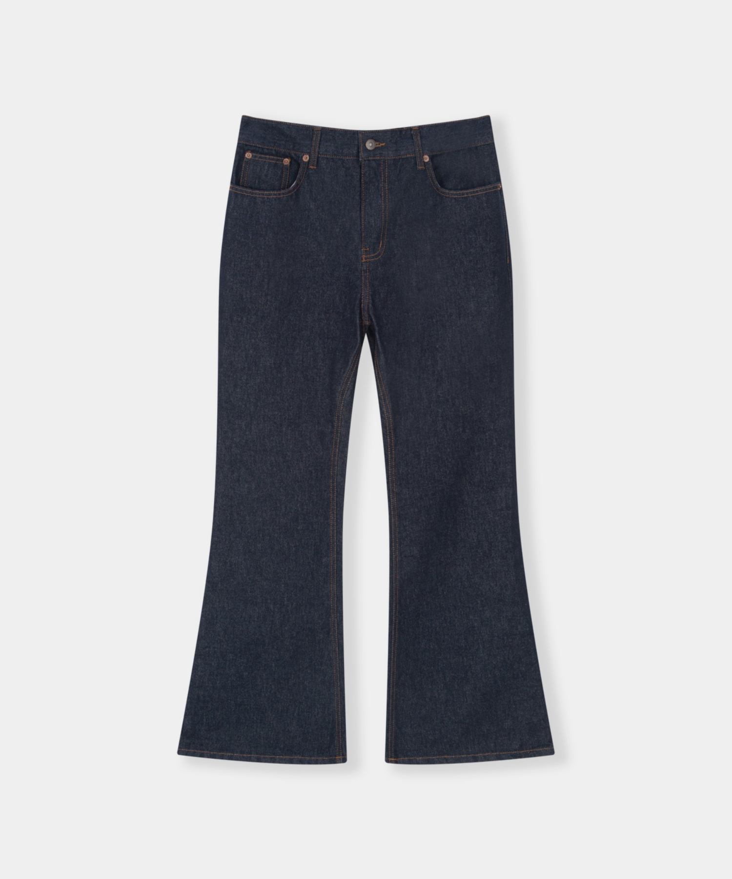 Classic Selvedge Flare Denim Pants_Indigo Blue