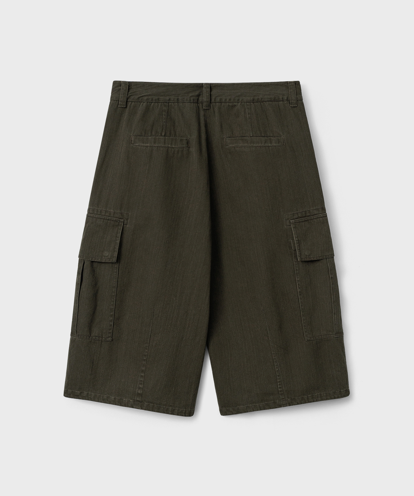 Шорты-бермуды карго DETOUR - WASHED KHAKI
