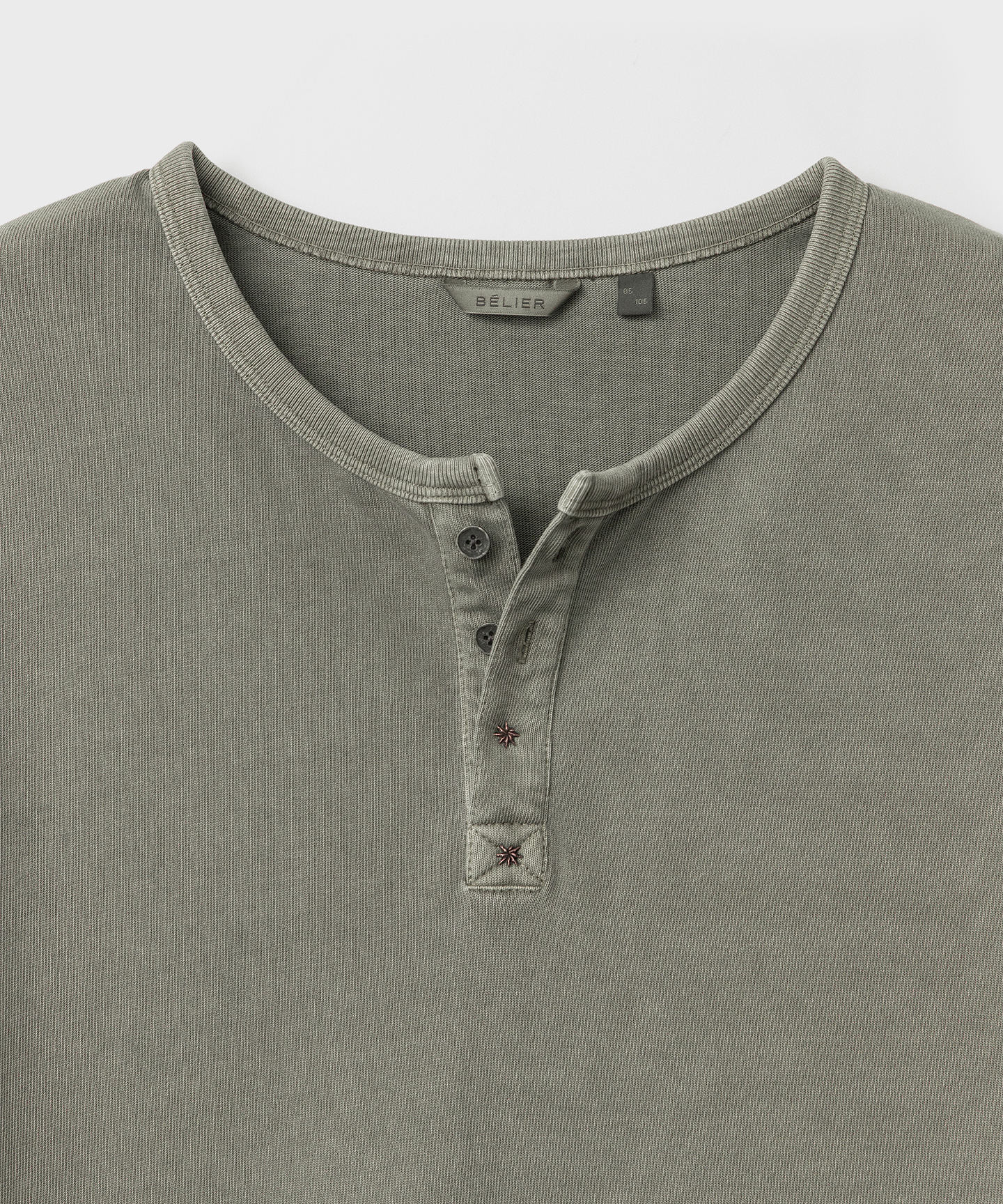 Футболка хенли Variant - Dyed Khaki