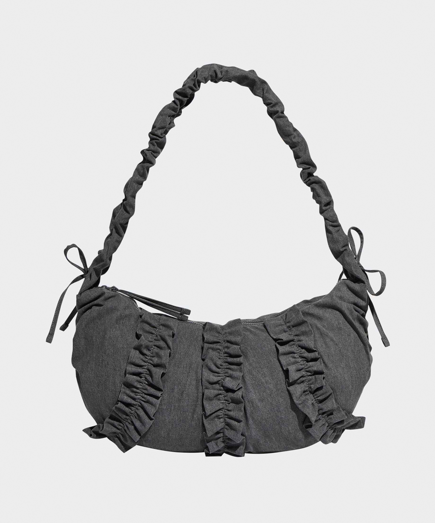 DENIM RUFF BAG      CHACOA