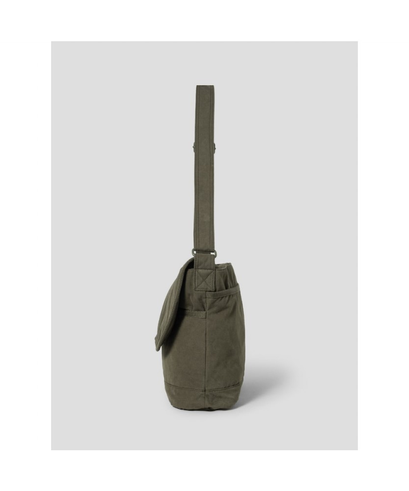 Сумка кросс-боди с молнией и клапаном, Khaki