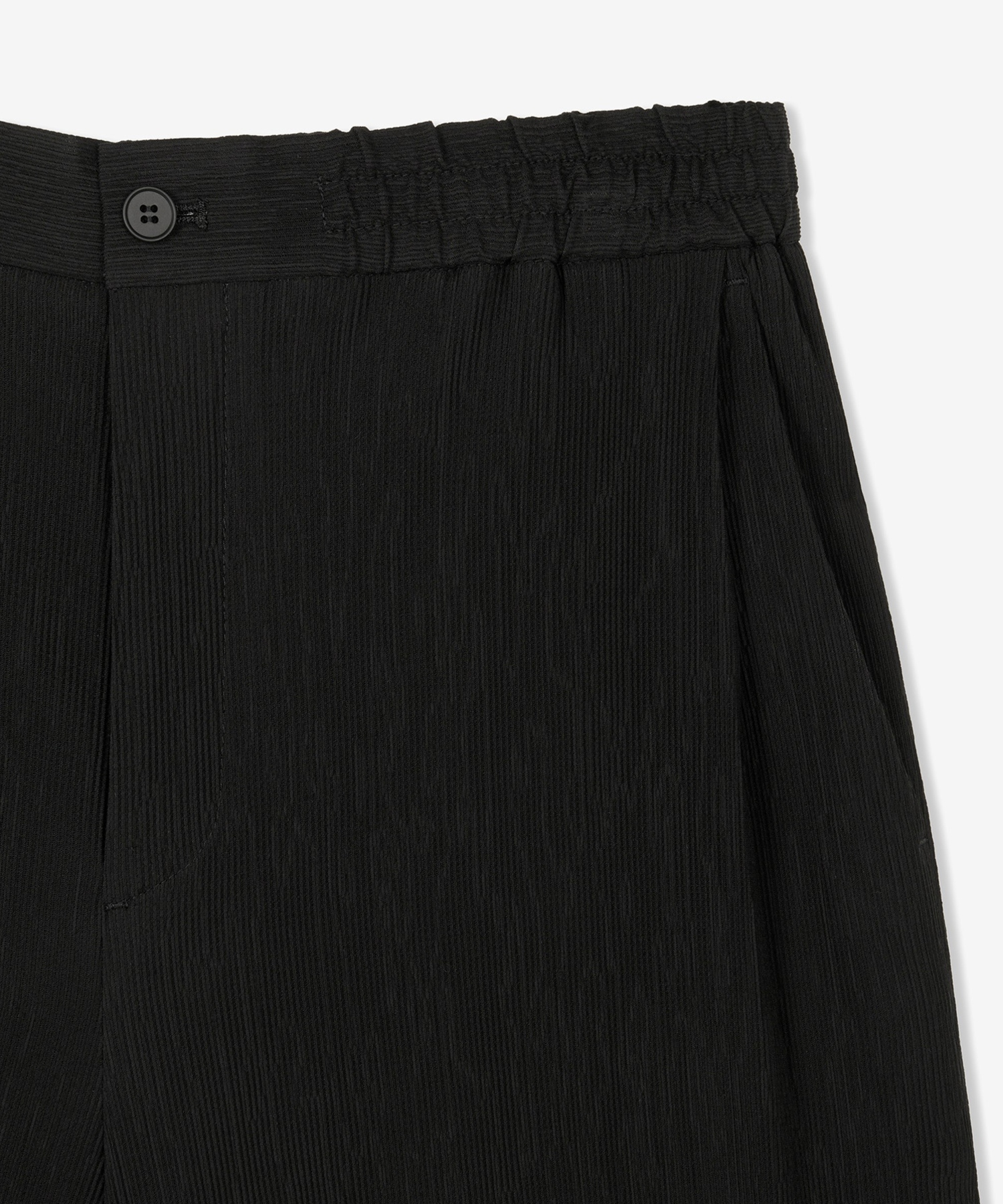 Kinoshita Seersucker Shorts (Black) TNPA6E208BK