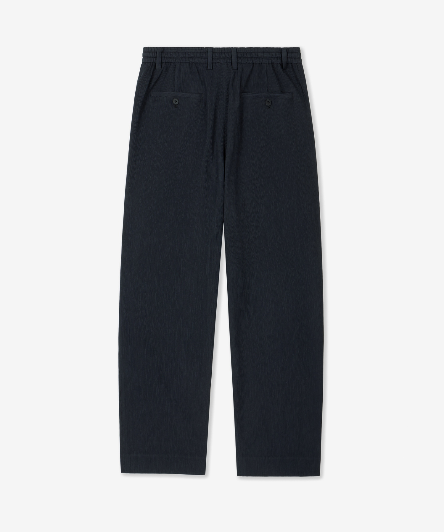 Kinoshita Seersucker Tapered Pants (Navy) TNPA6E206N2