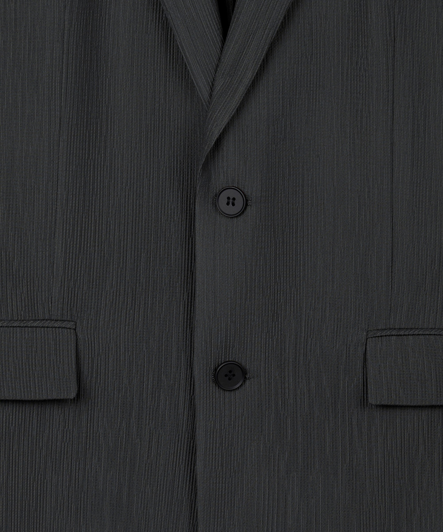 Kinoshita Seersucker Jacket (Grey) TNJA6E205G2