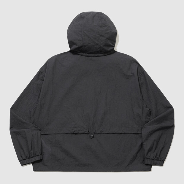 Легкая нейлоновая ветровка с капюшоном Charcoal UR222CJK69