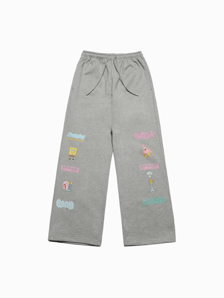 SPONGE BOB MIX LOGO LONG PANTS