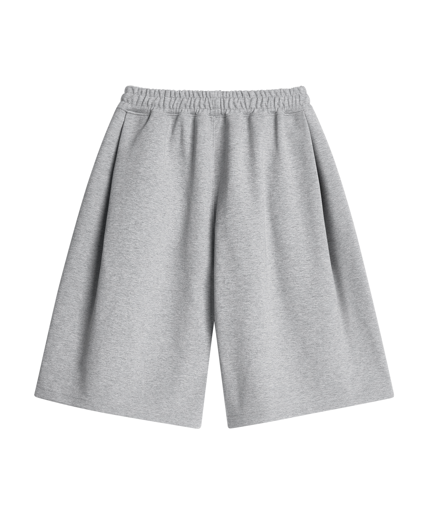 Широкие трикотажные шорты с защипами ( 3Color )