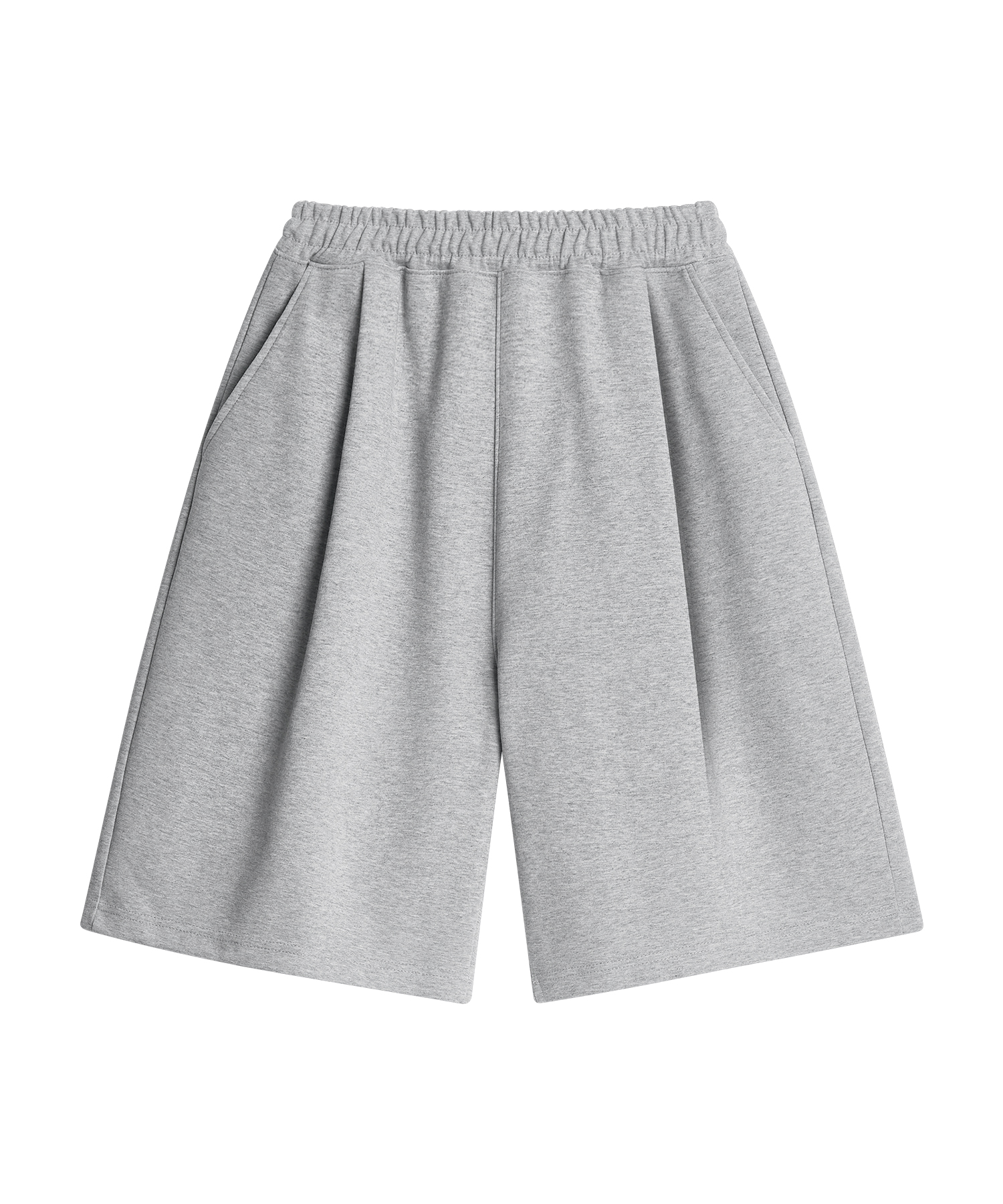 (2Pack) Широкие трикотажные шорты Odd Side с двумя складками (3Color)