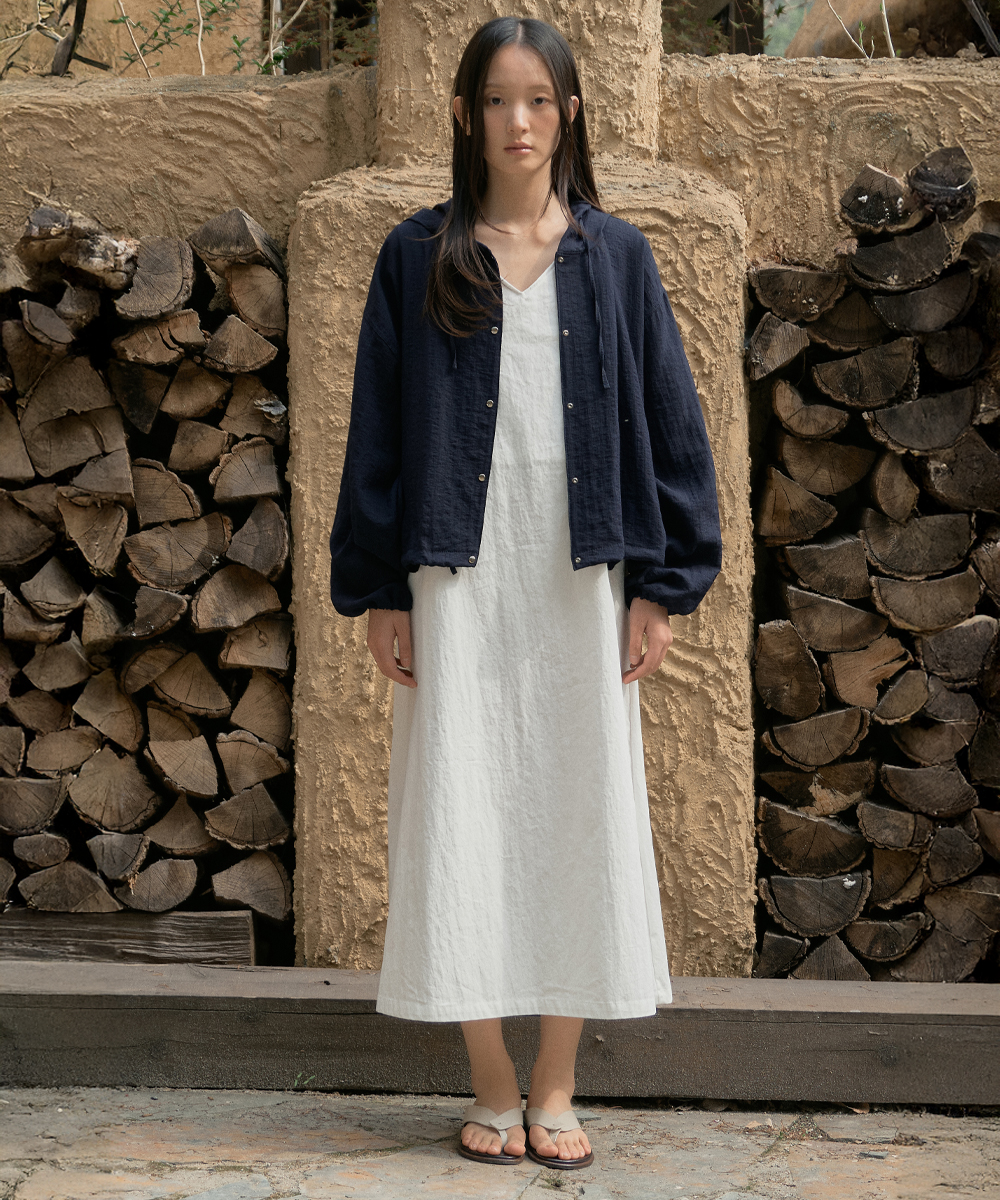 Ice Wind Hood Jumper_NAVY(WB6OT09)