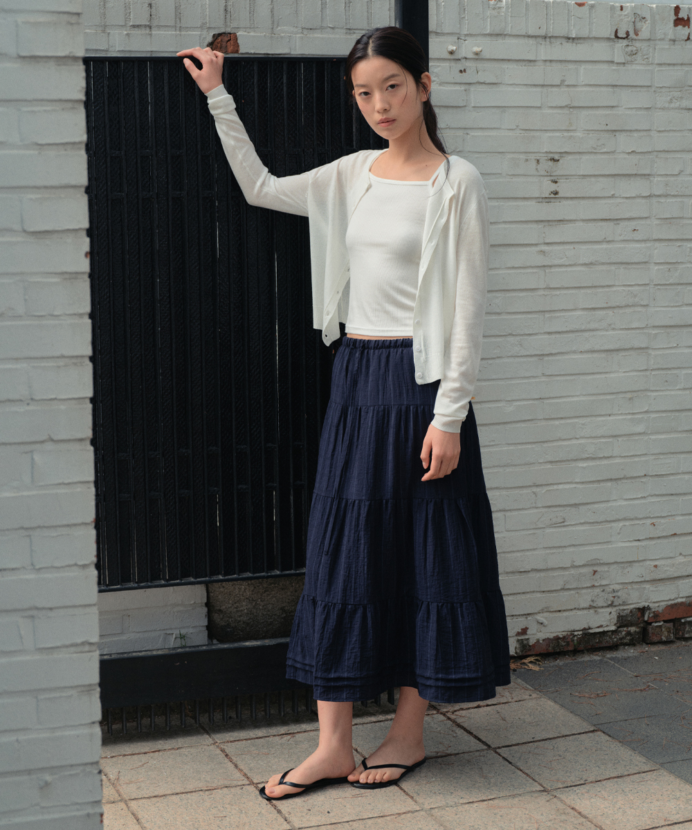 Bay Linen Cardigan_IVORY(WC26KN23)