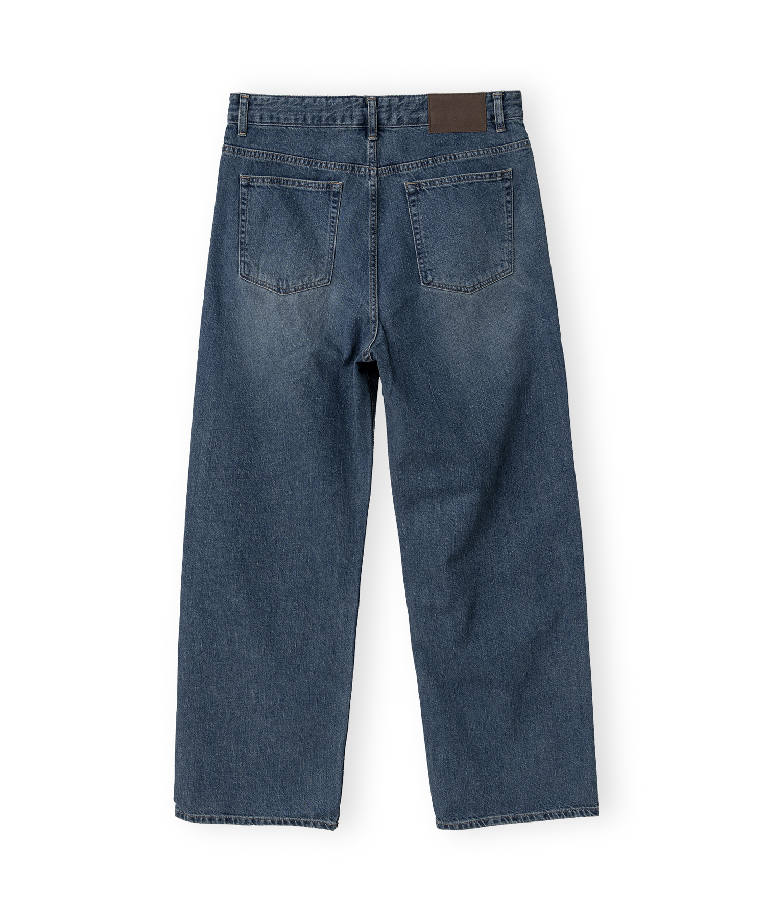5p Straight Denim, Blue