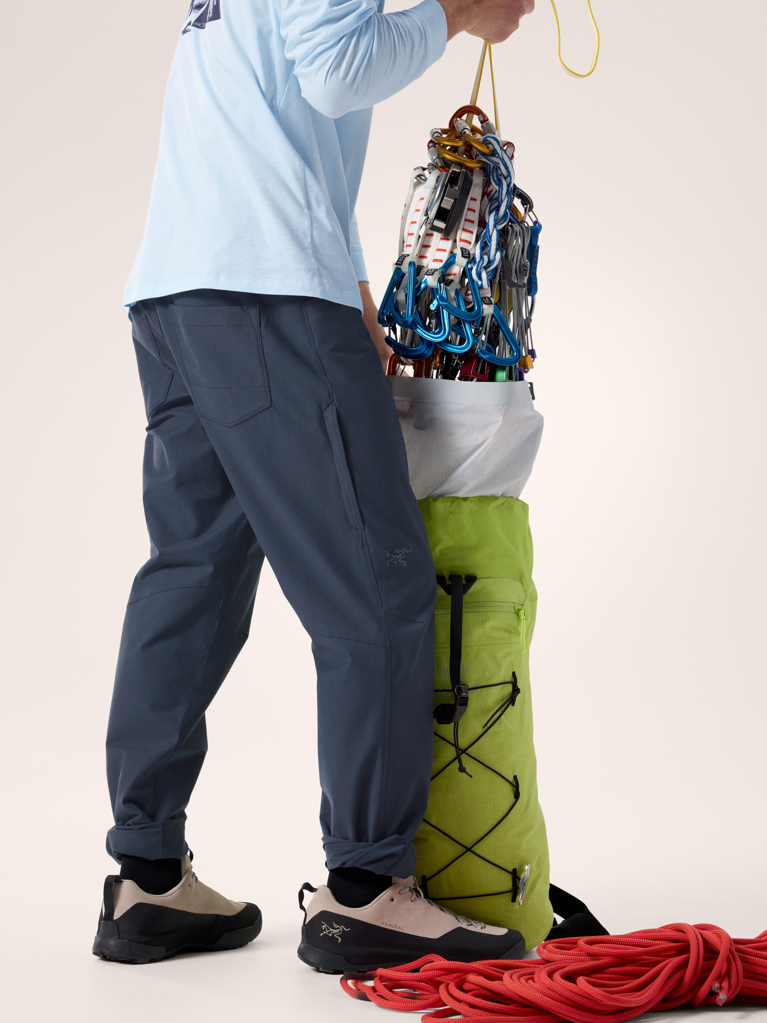 KRAGG COTTON PANT M - BLACK SAPPHIRE / APQSM09530