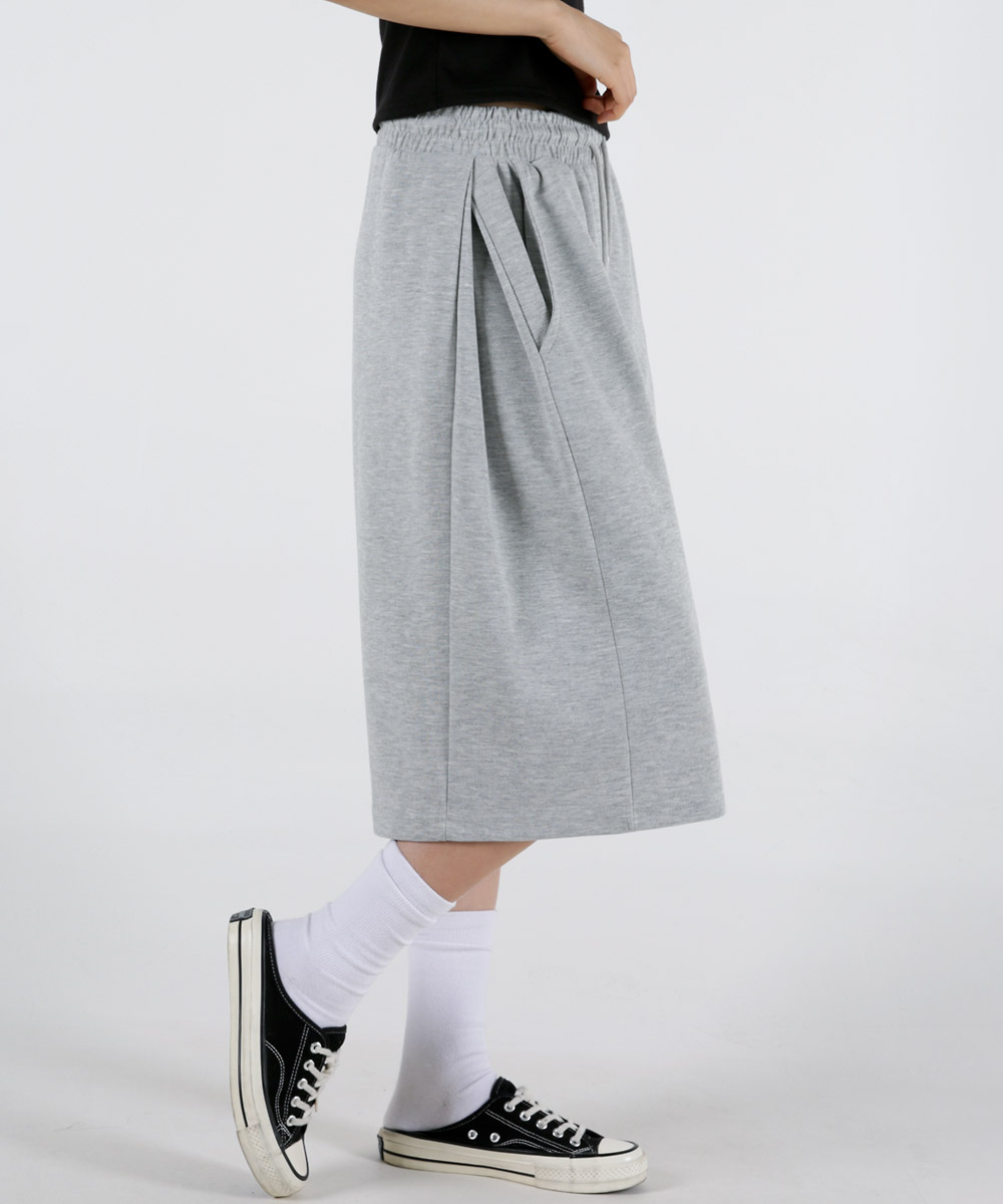Women side pintuck бермуды half штаны 3colors