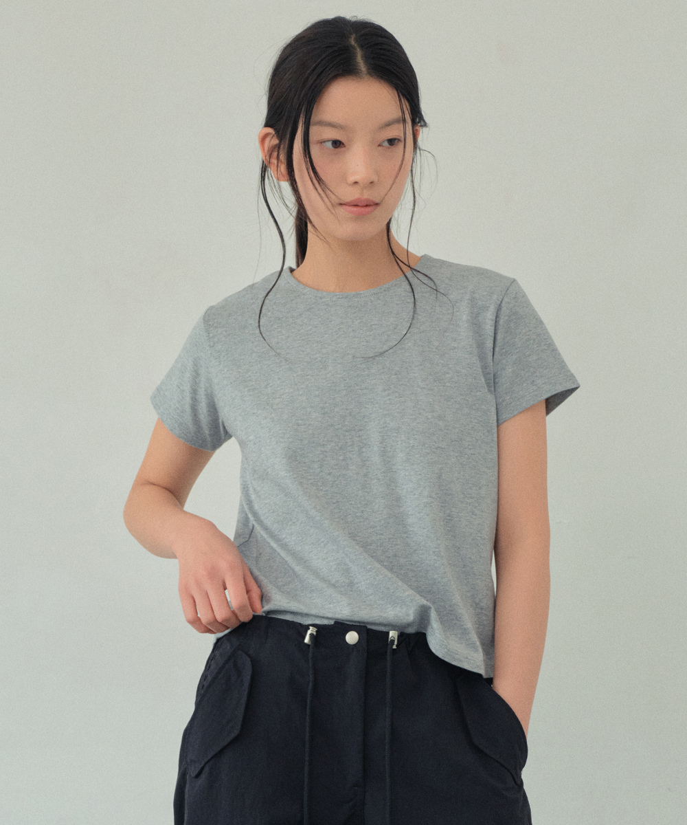 [Atelier Standard] Four Season Modal Cotton Half T-рубашка_4COLOR(WB6TP45)