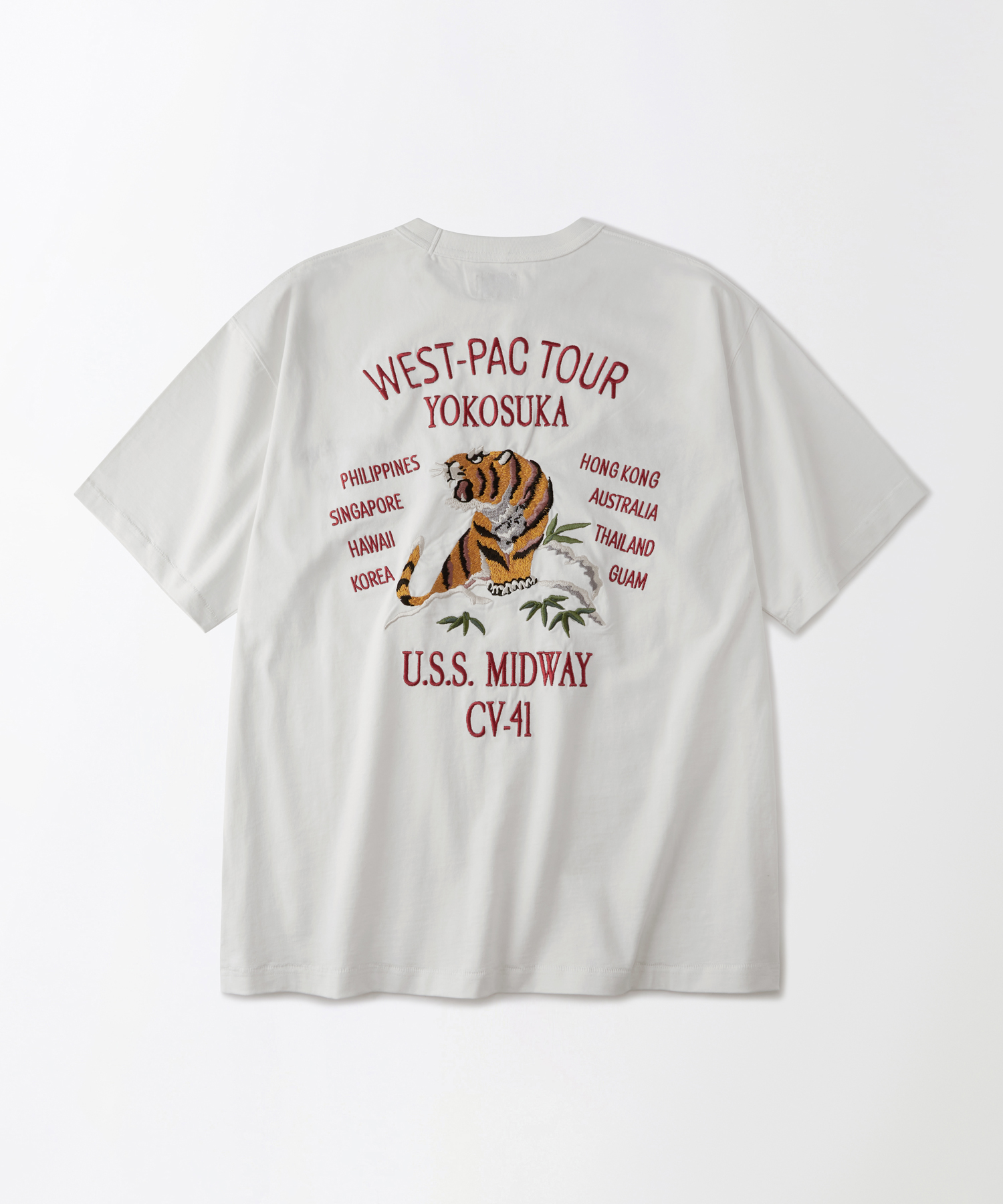 Футболка MIL (MID WAY) Off White