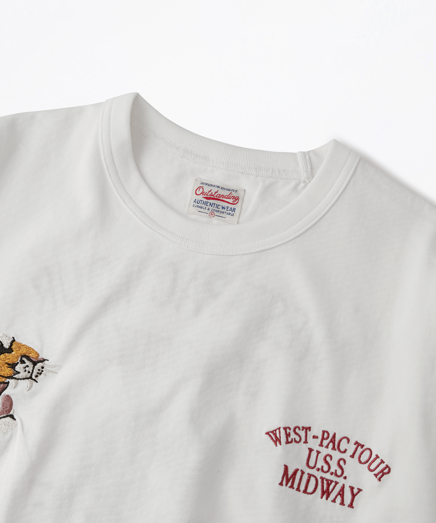 Футболка MIL (MID WAY) Off White