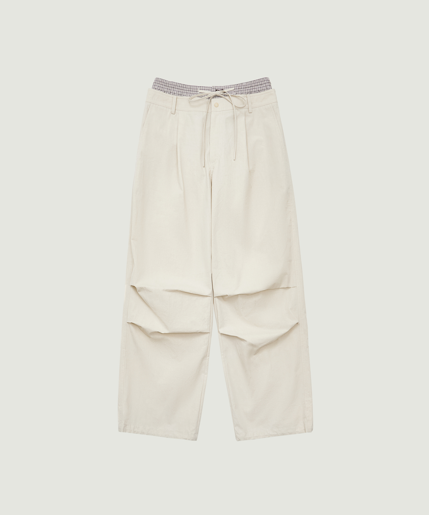 26SS MADISON LAYERED PANTS (IVORY)