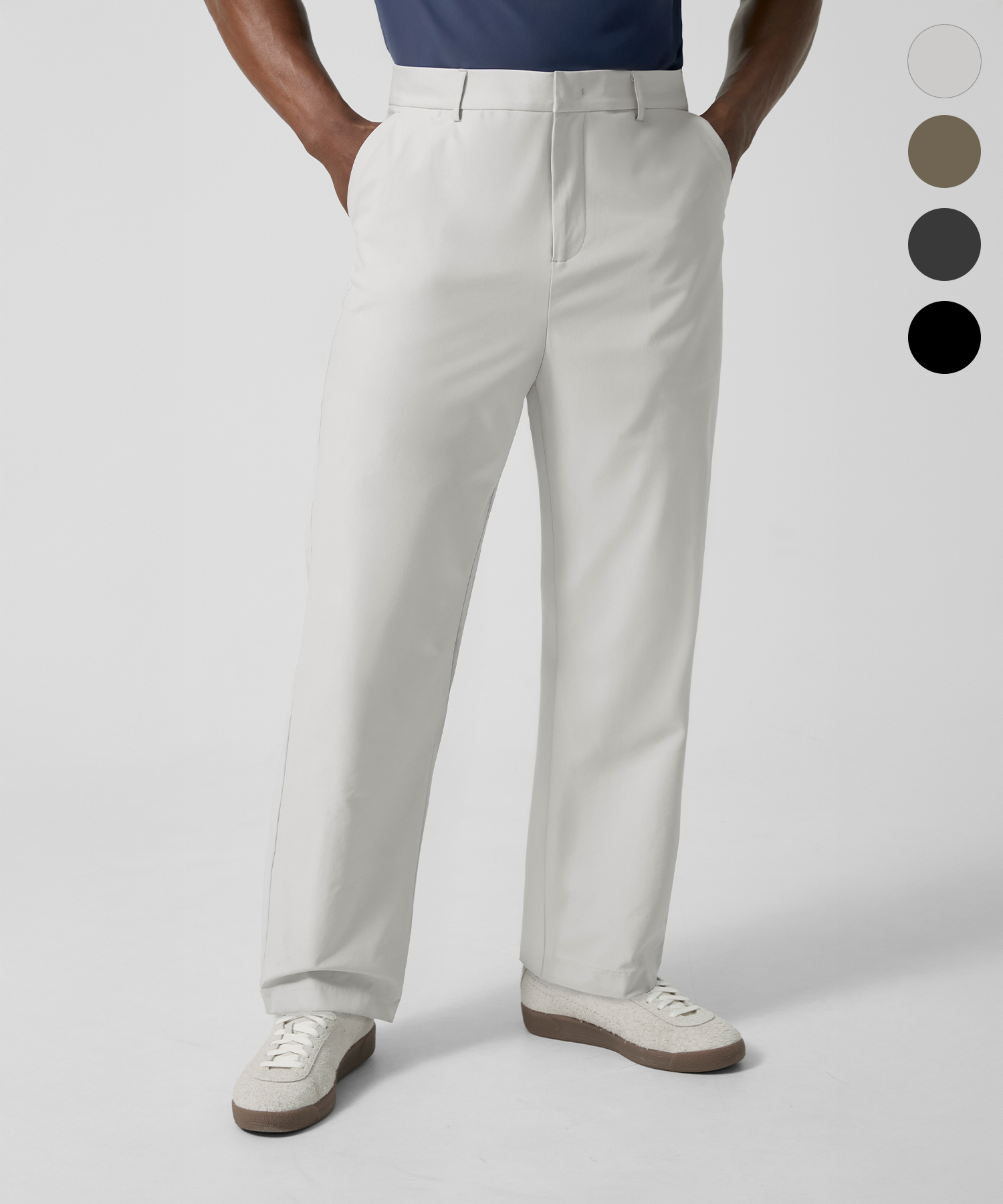 AIR COOL OFFICE BANDING SLACKS_4color