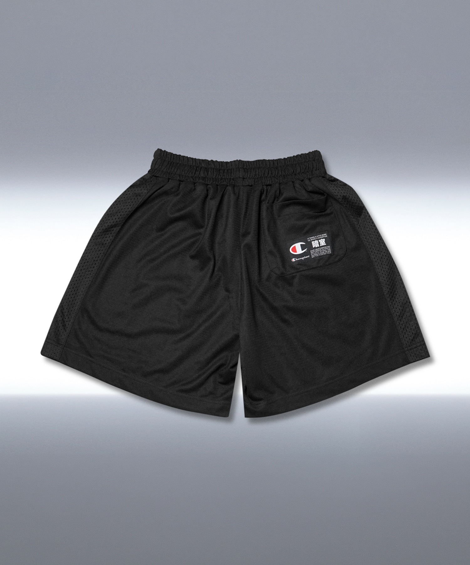 Тяжелые сетчатые шорты Champion X Darkr8m Studio Black