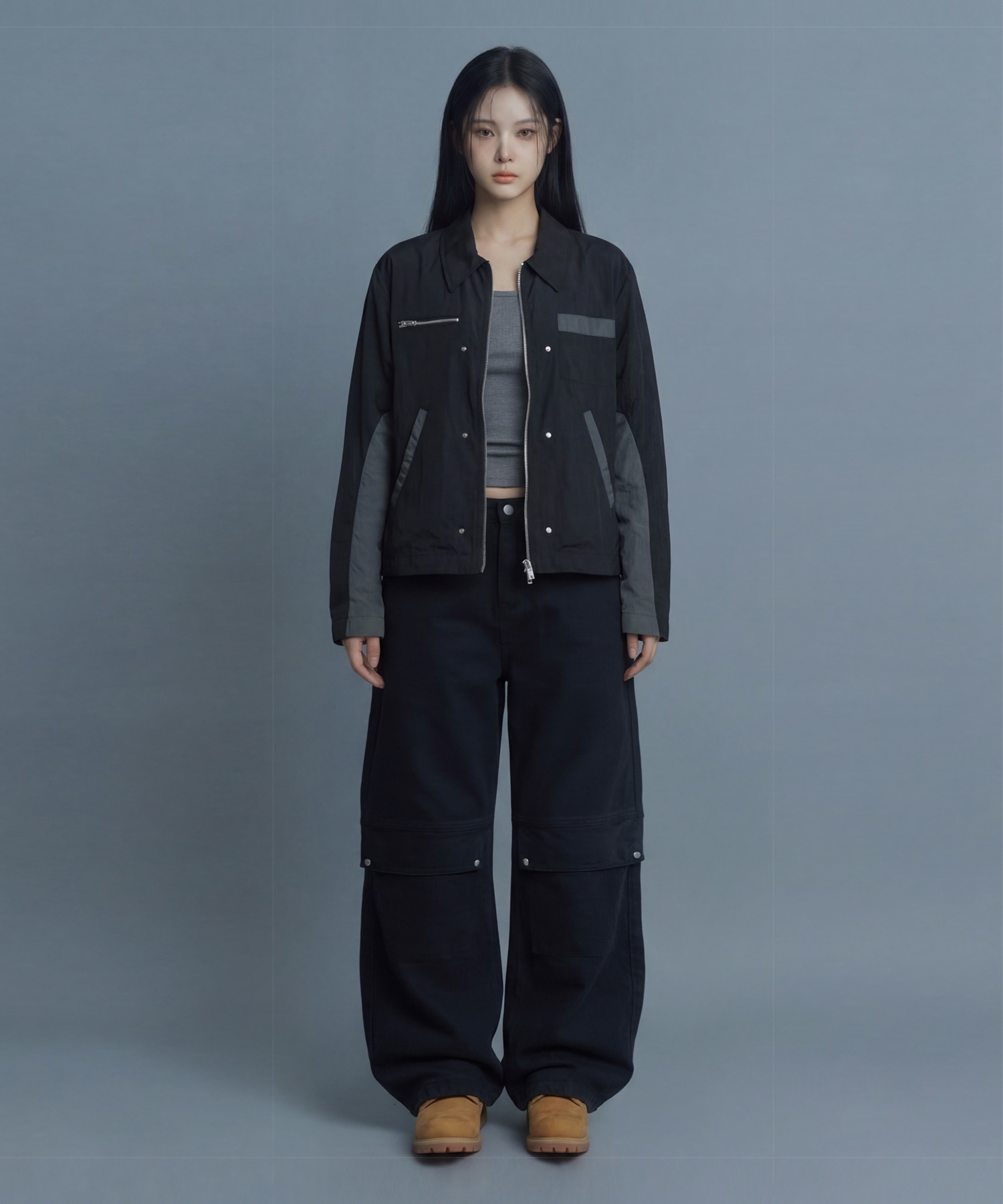 Black Wave Mix jacket