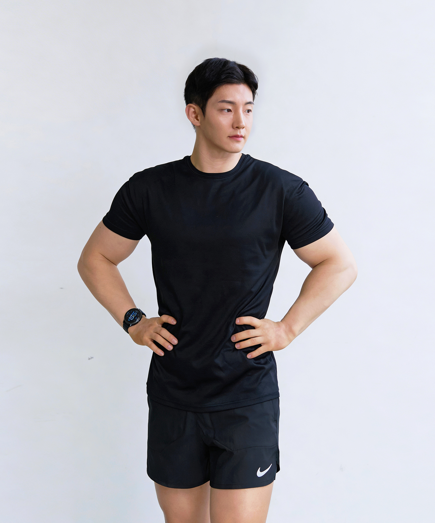 Mens BroadShoulder MuscleFit Cooling Mesh Running TShirt 3Pack