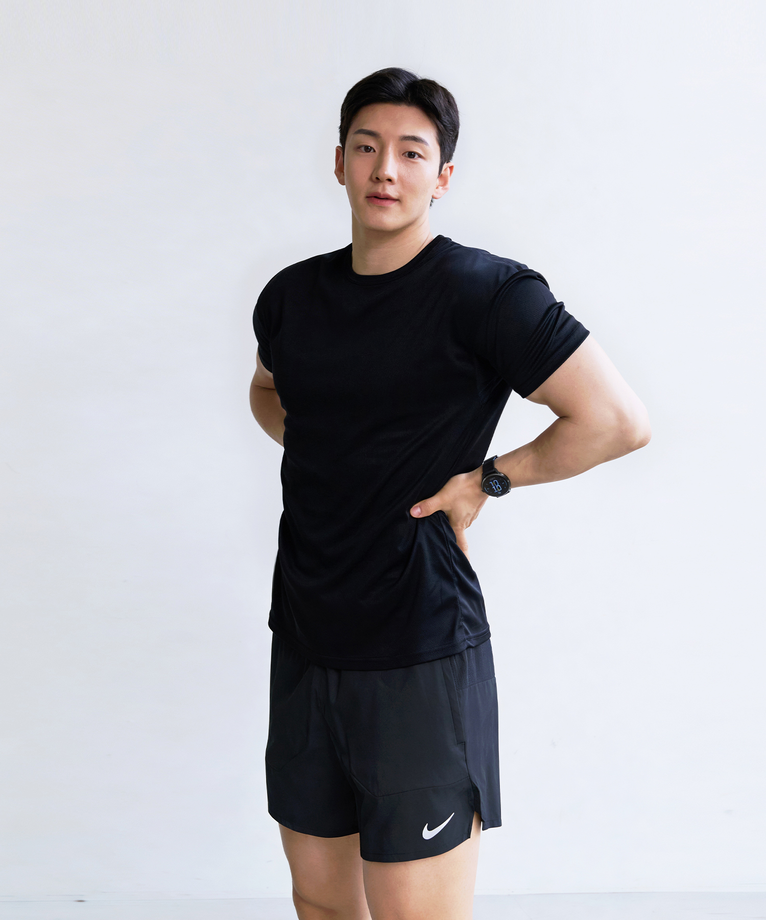 Mens BroadShoulder MuscleFit Cooling Mesh Running TShirt 3Pack