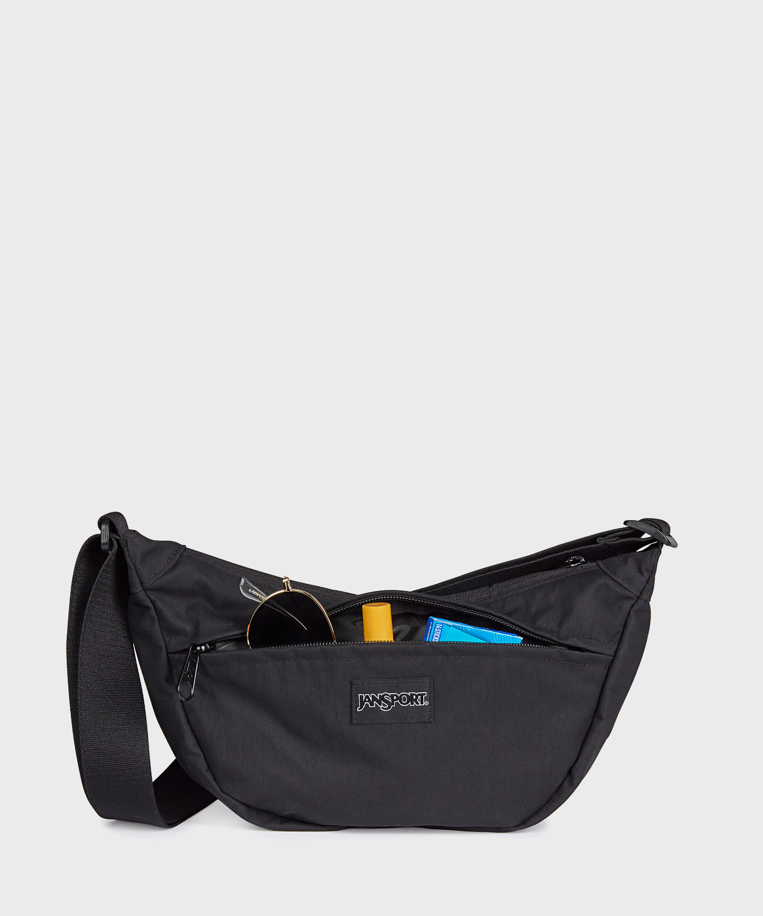 Небольшая сумка кросс-боди SOFT NYLON BLACK