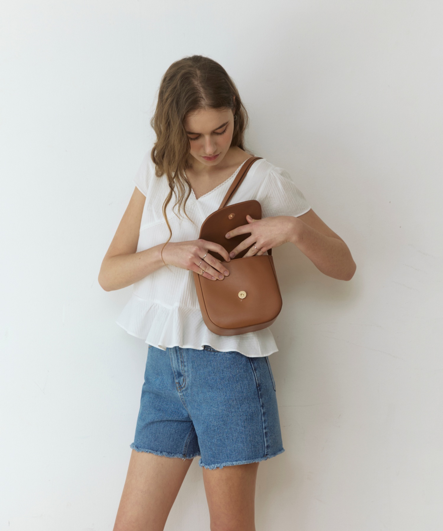 Camp square bag - 3color