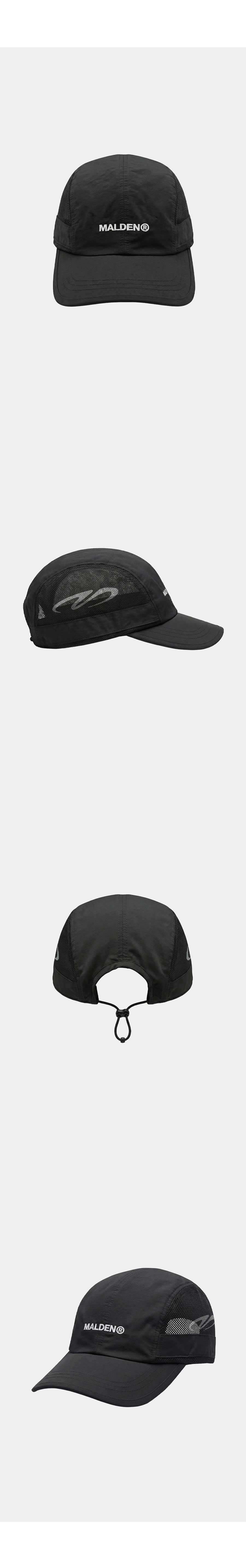SIDE SYMBOL RUNNING BALL CAP - 2 COLORS
