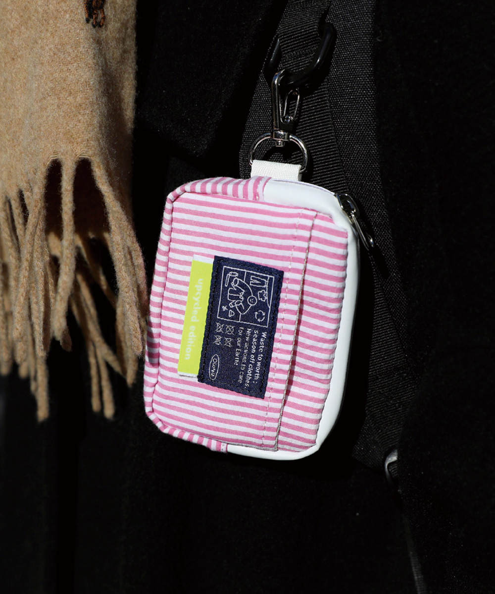 Pique Shirt Mini Pouch