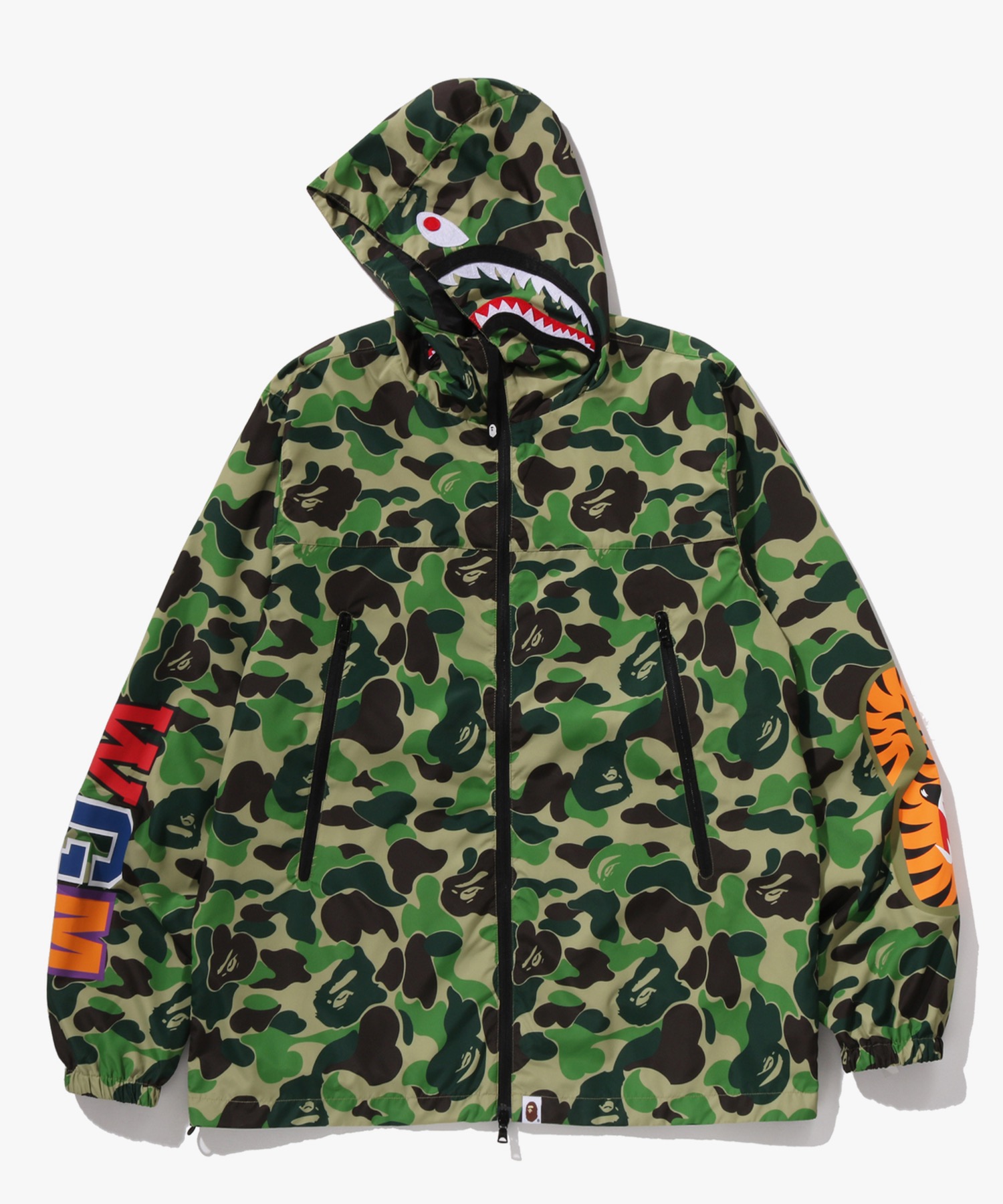 Худи-куртка ABC Camo Shark (M) GREEN