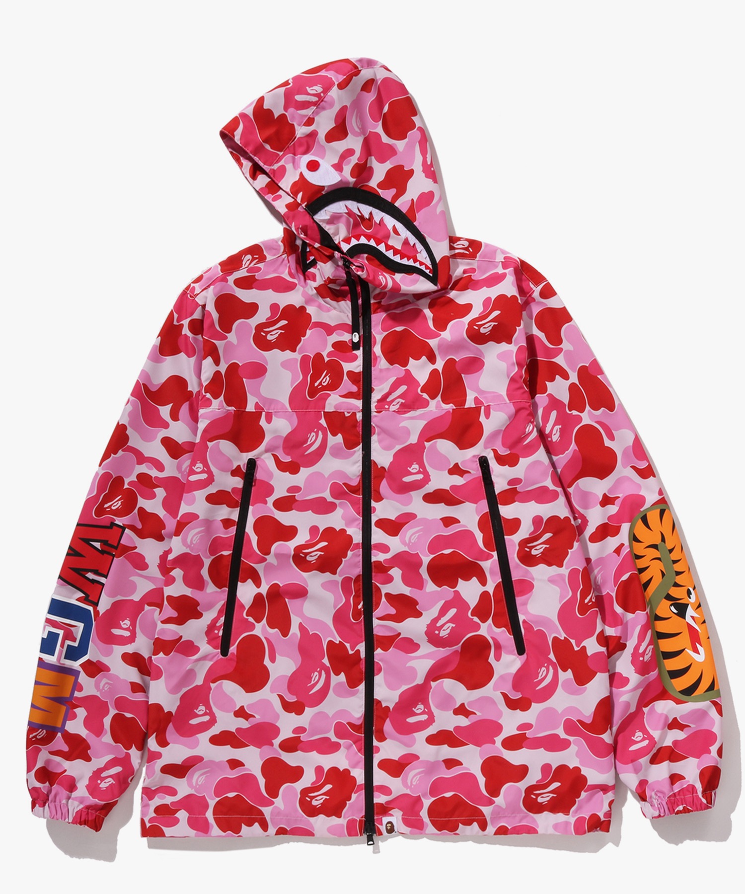 Худи на молнии ABC Camo Shark (M) PINK