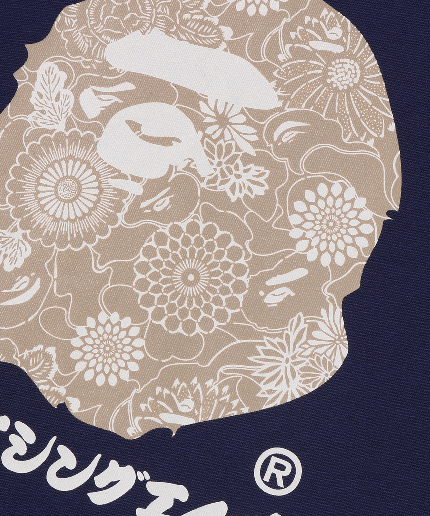 Japanese Indigo Art Camo by BATHING APE футболка (M) NAVY