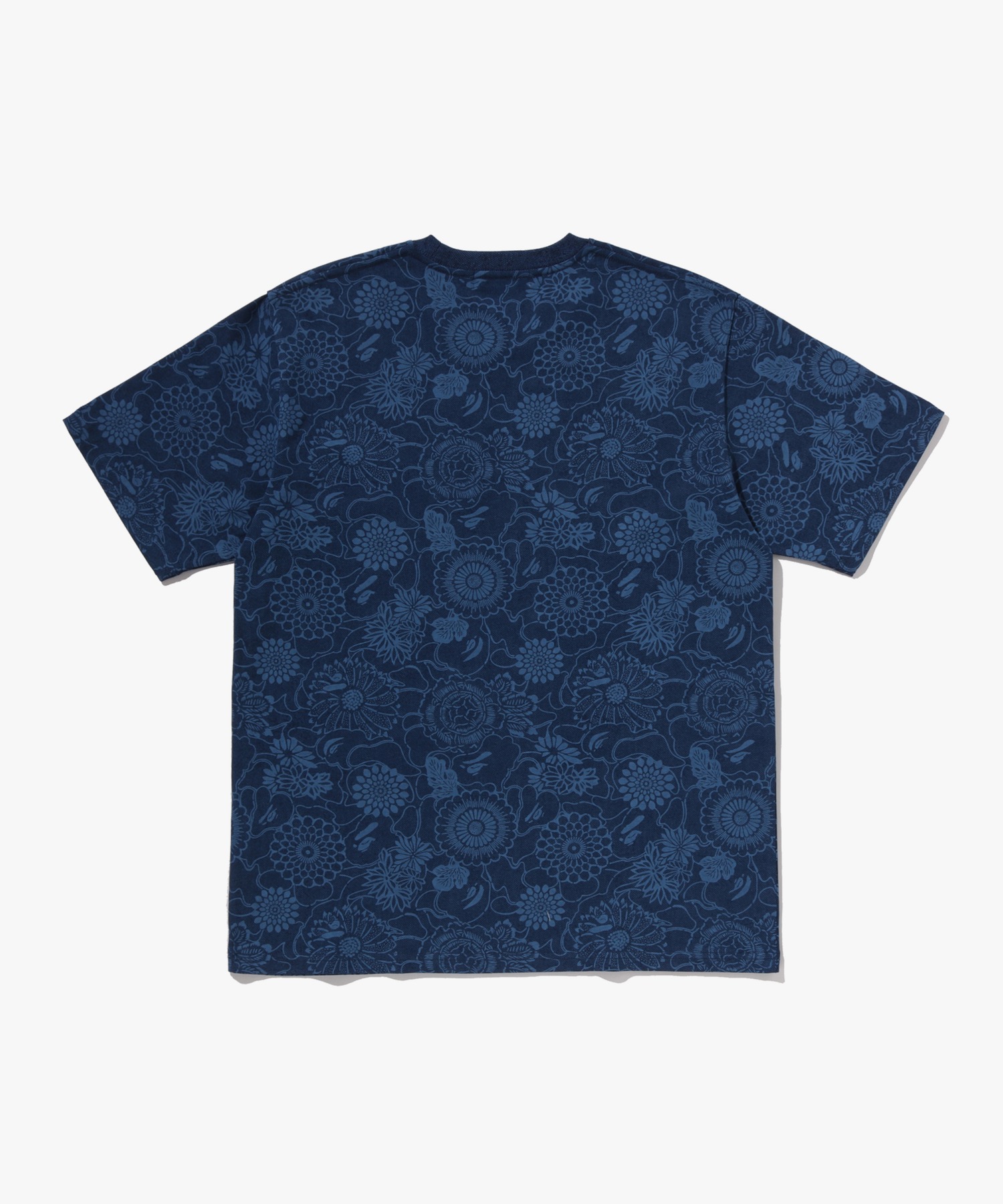 Japanese Indigo Art Camo Collie регулярный крой футболка (M) INDIGO