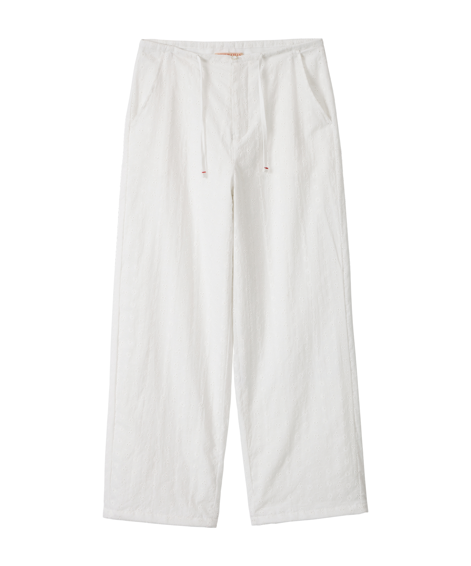 Corin Punching Lace Pants-Ivory