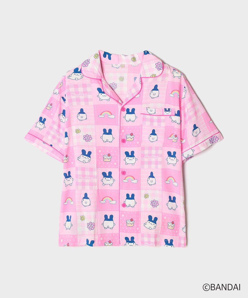 Пижама с коротким рукавом Тамагочи Y2K (Pink)_SPPPG25U07