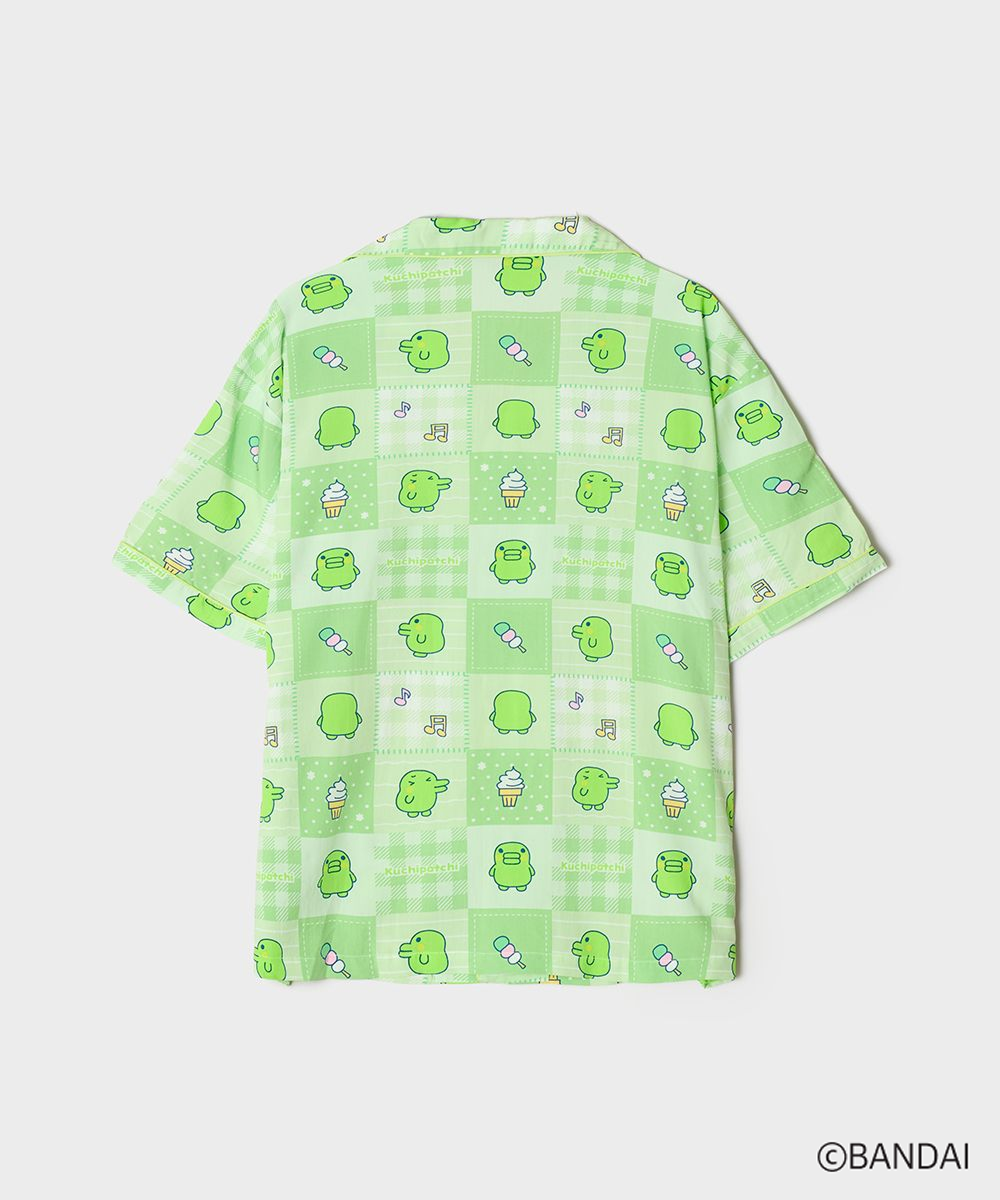 Пижама с коротким рукавом Y2K Patchwork (Green)_SPPPG25U07