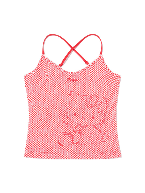 KIRSH X CHARMMYKITTY BACKLESS BRA CAP SLEEVELESS